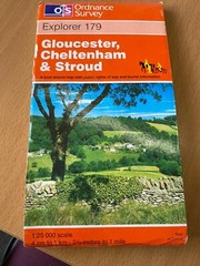 Ordnance Survey Explorer Maps, silver stripe covers. Choose one or more