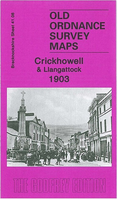 Crickhowell & Llangattock 1903 Brecknockshire Sheet 41.08 by Derrick Pratt