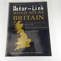 Motor-Link Road Atlas Britain 1992 Edition