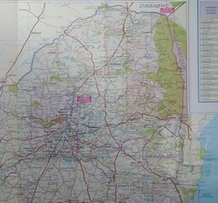 Globetrotter Travel Map: South Africa. Scale- 1: 2,400,000 (Tenth Edition, 2011)