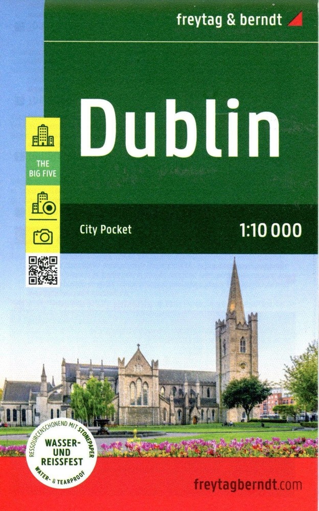 Freytag-Berndt Dublin, City Pocket Map 1:10,000 (Map)