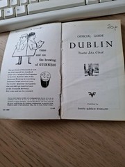 Vintage Mid 20th Century Official Dublin Tourist Guide With Map –