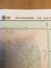 1992 Ordnance Survey Pathfinder Map 156 NG 85/95 Upper Loch Torridon