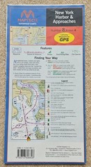 MAPTECH WATERPROOF CHART: NY HARBOR & APPROACHES – #8 EDITION 4 – FREE SHIPPING!