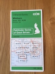 1985 Ordnance Survey Pathfinder Map 564 NX 34/44 Whithorn (incl Port William )