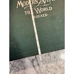 1904 Cram’s Modern Atlas The World Indexed Hardcover JL