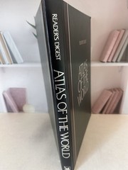 VTG Rand McNally Atlas Of The World – 1990 5TH PRINTING – LARGE Book – Map Decor
