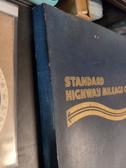 Vintage Book 1973 Rand McNally & Co Standard Highway Mileage Guide Maps
