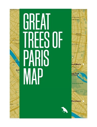 Amy Kupec Larue Great Trees of Paris Map (Map) (UK IMPORT)