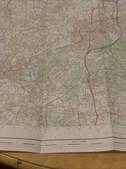 Ordnance Survey Landranger 187 Dorking Reigate Crawley Map 1985 OS 1:50,000