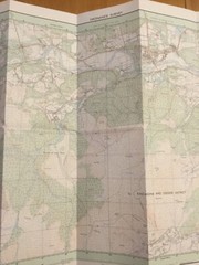 1985 Ordnance Survey Pathfinder Map 257 NO 49/59 Aboyne (incl Dinnet )