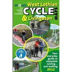 West Lothian Cycle Map Sheet map Book The Fast Free Shipping