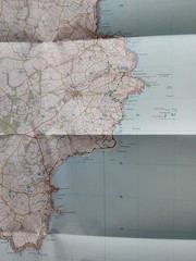 1996 OS Explorer Map 103 The Lizard & 1989 Book “About Land’s End” Wendy Lewis