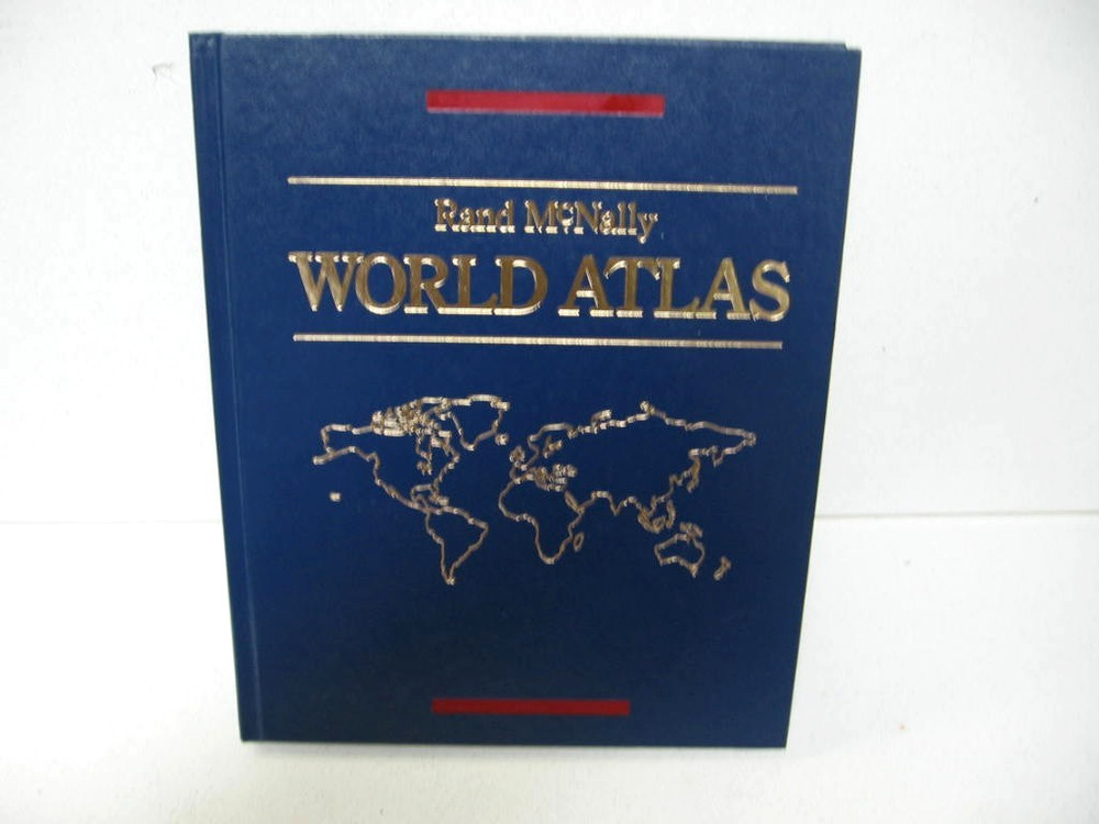 Rand McNally World Atlas – Hardcover 1995