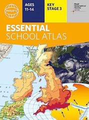 Philip’s RGS Essential School Atlas (Philip’s World Atlas),Phili