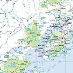 Rand McNally Rand McNally Easy to Fold: Alaska State Laminated Map (Map)
