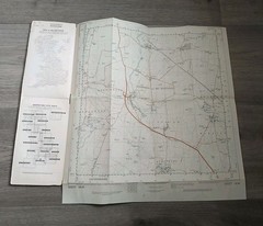 Vintage Ordnance Survey Maps SK83 SK84 SK85 SK86 SK94 2.5 Inch East Midlands Lot