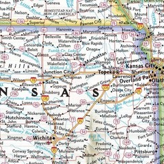 National Geographic United States Classic Enlarged Wall Map – Laminated (69.2…