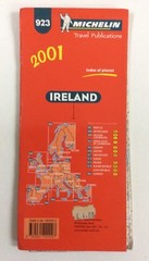 Michelin Travel Map 923 Ireland Scale 1: 400,000