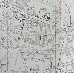 Geographia Large Scale Detailed Street Plan: Reading (1970’s).