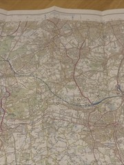 Ordnance Survey Landranger 187 Dorking Reigate Crawley Map 1985 OS 1:50,000