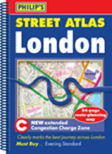 Philip’s Street Atlas London (Philip’s Street Atlases),- 9780540090471