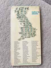 Bartholomew Map Vale Of Severn Worcester Vintage 70s 1971 Paper ½” Free Post UK
