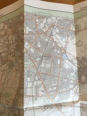 1987 Ordnance Survey Pathfinder Map 1004 TL 45/55 Cambridge And Balsham