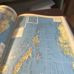 Hammond’s Universal World Atlas 1953 Book Atlas C. S. Hammond & Co. Cassini
