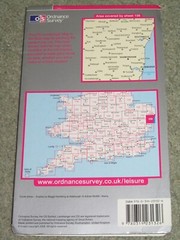 OS Ordnance Survey Landranger Map Sheet 156 Saxmundham & Southwold – 2008 edn