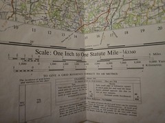 Vintage 1959 Ordnance Survey One-Inch Map of Great Britain London S.W. Sheet 170