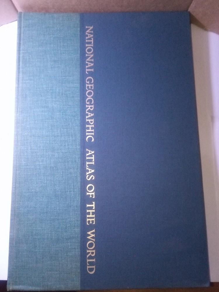 1975 Natural Geographic Atlas Of The World Fourth Edition 330 Pages