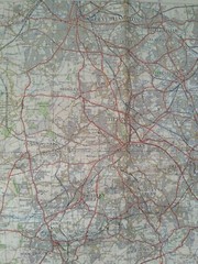 Ordnance Survey One-Inch Map, Sheet 130: Kidderminster (1963).
