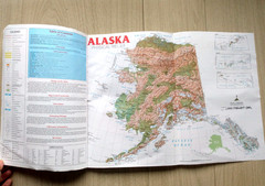 Alaska Atlas and Gazetteer by DeLorme Topographic Maps Back Roads GPS Grids 2001