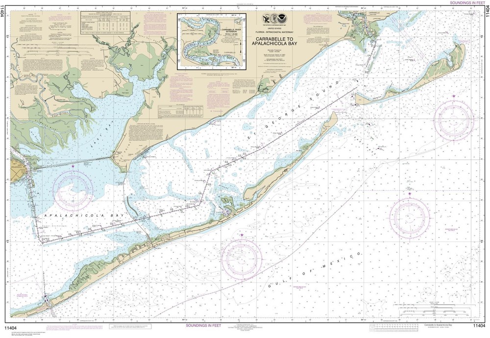 ICW Carrabelle-Apalachicola Bay; Carrabelle R. | NOAA 11404
