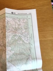 1986 Ordnance Survey Pathfinder Map 1040 SO 43/53 Hereford South – Kingstone