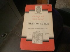 O.S. Vintage Map of the Firth of Clyde. Sheet 59.