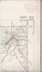 Ordnance Survey 1:25,000 Provisional Series Map Sheet SU 16 Marlborough
