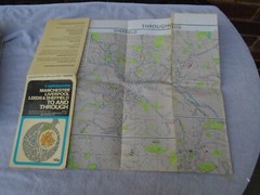 Bartholemew Manchester Liverpool Leeds & Sheffield – To and Through Vintage Map