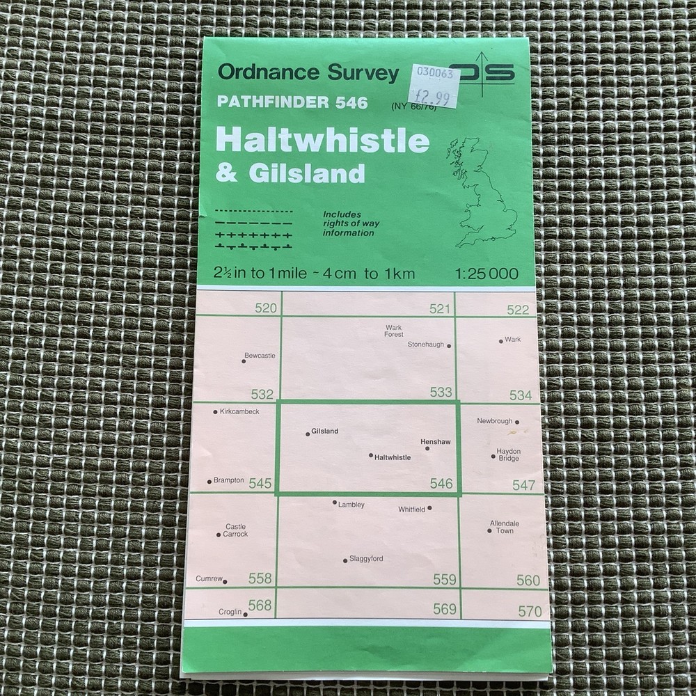 Haltwhistle and Gilsland: Sheet 546…, Ordnance Survey