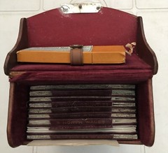 Bacons Cycling & Motoring Road Map & Route Guide Collection In Leather Case