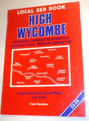 Local Red Book – Street Map – High Wycombe (Paperback, 1988)
