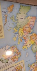 United Kingdom Large Laminated Map – Administrative Boundaries Ordnance Survey