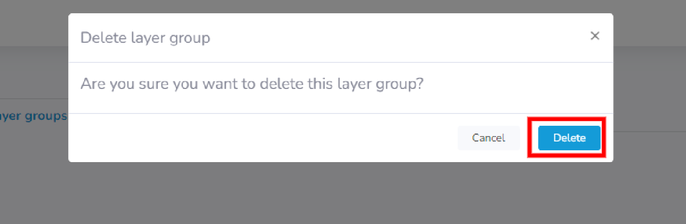 How Do I Delete A Layer Group? - yey'maps knowledge base